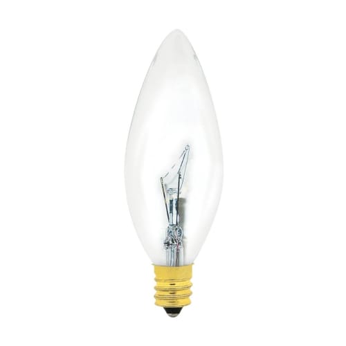 60W B10 Incandescent Lamp, Clear